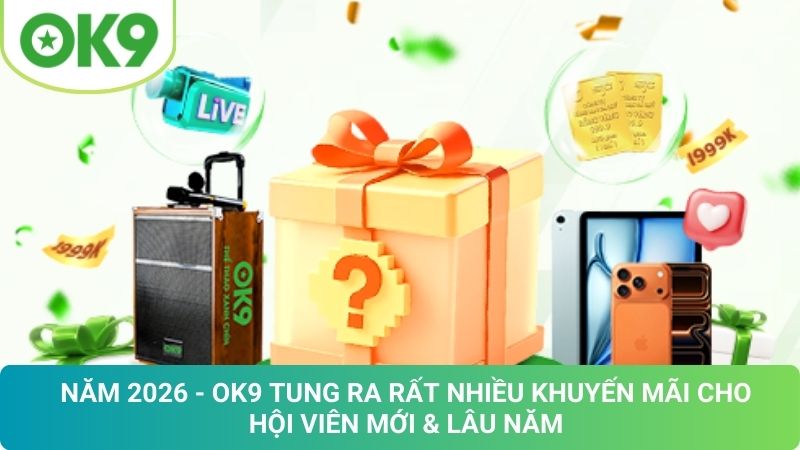 OK9 🎖️ Trang Chủ OK9.COM Chính Thức ⭐️ Đăng Nhập OK 9 +69K 22 Khuyến Mãi OK9 Mới Nhất 2026: Nhận Ưu Đãi Cực Hấp Dẫn